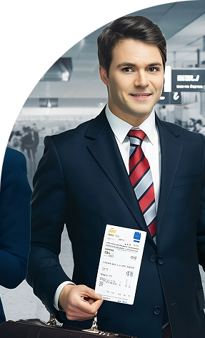 Consultant discussing plans