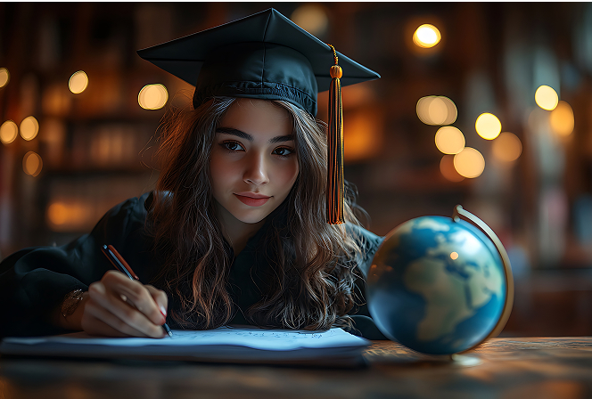 Team supporting student